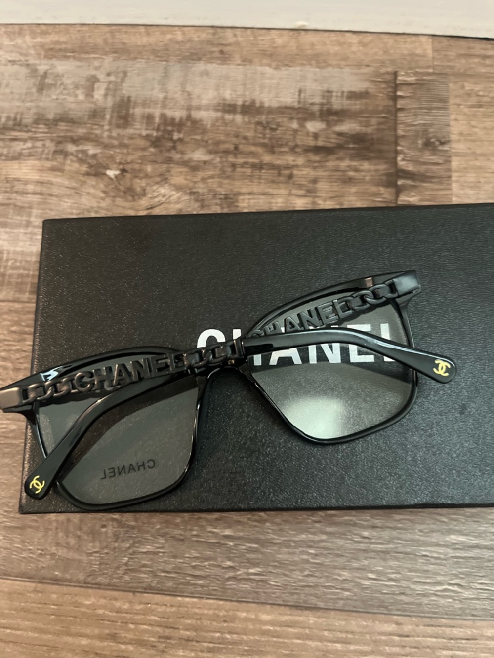 CC Black Cat-Eye Optical Glasses - Picture 2 of 3